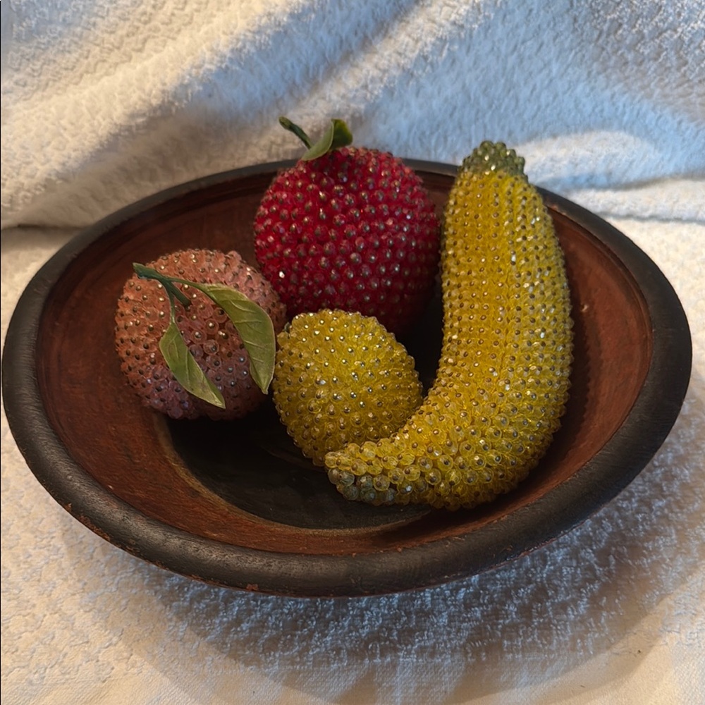 Decorative Beaded Fruit